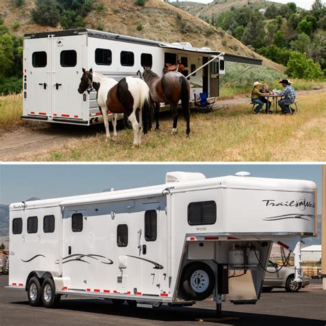 New 2023 Twister 5 Horse Side Load Trailer with 13' Trail Boss LQ 139,950 New 2023 Twister 5-6 Horse Stock 15. . Repossessed horse trailers with living quarters